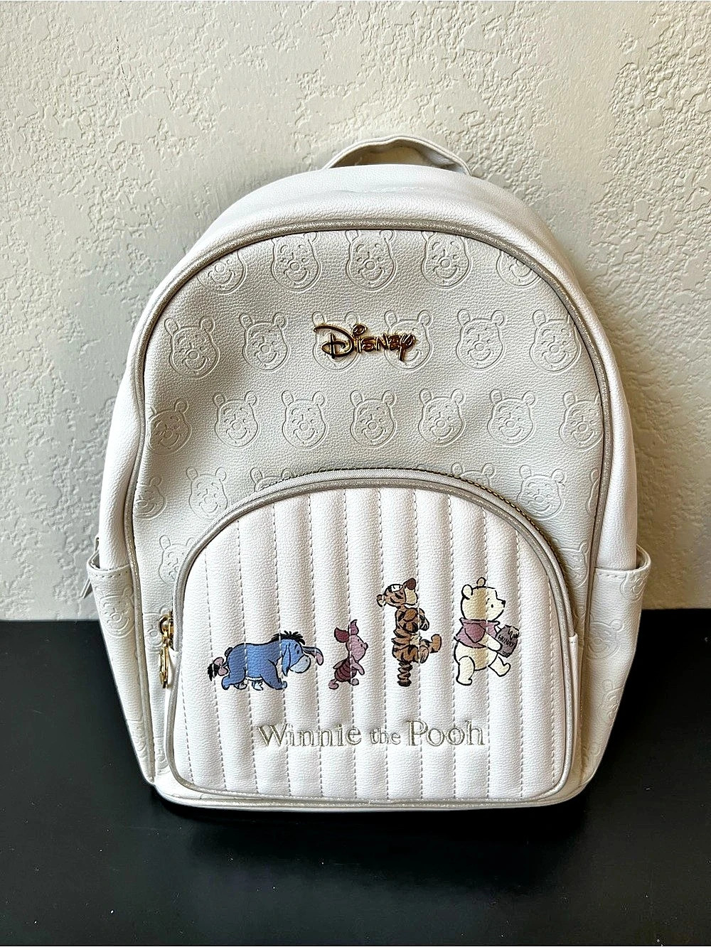 NWT Primark x Disney Winnie the Pooh Faux Leather Mini Backpack – Cream